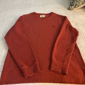 Coastal Cotton Crewneck Sweatshirt. Size Large